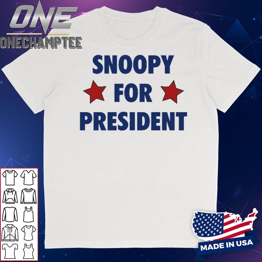 The Simpsons Snoopy For President T-Shirt