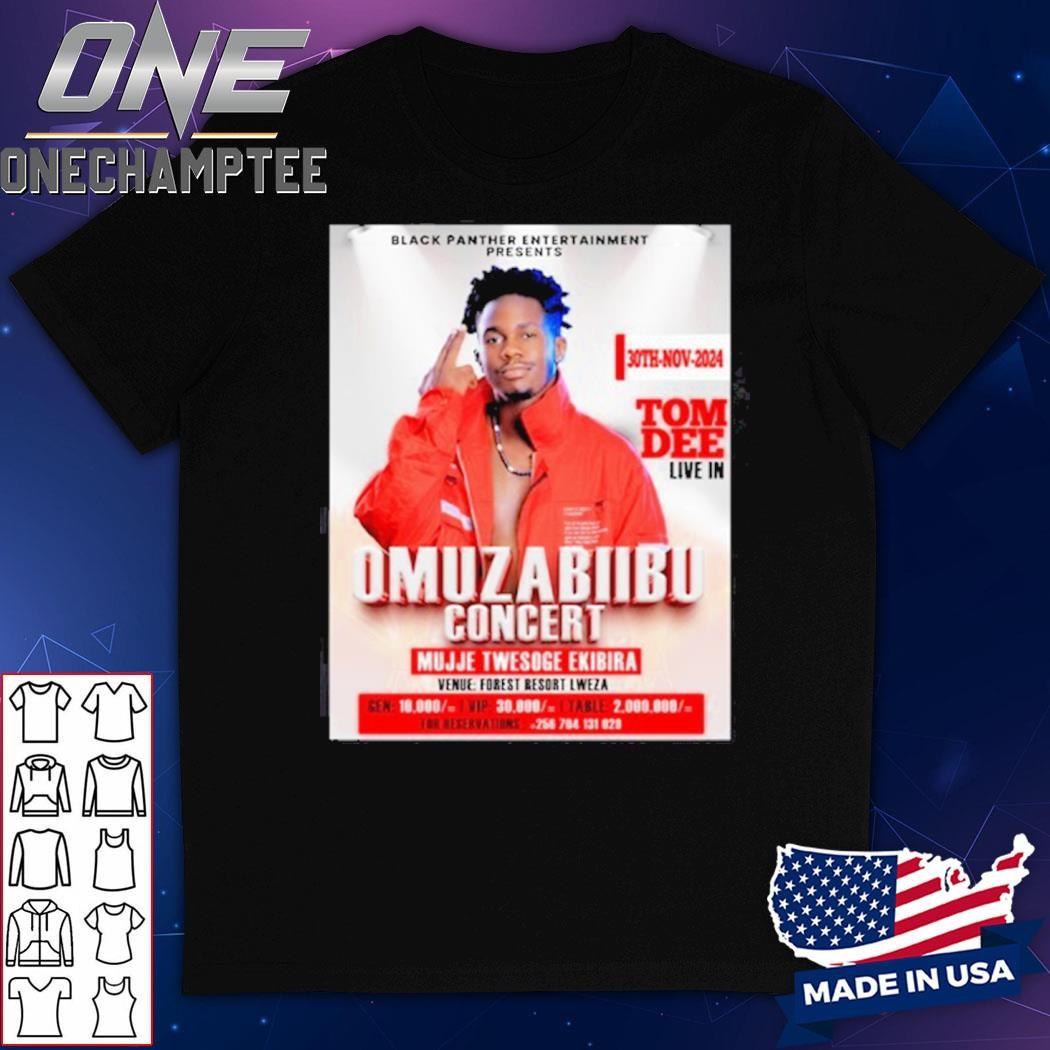 TomDee Ug Omuzabbibu Shirt