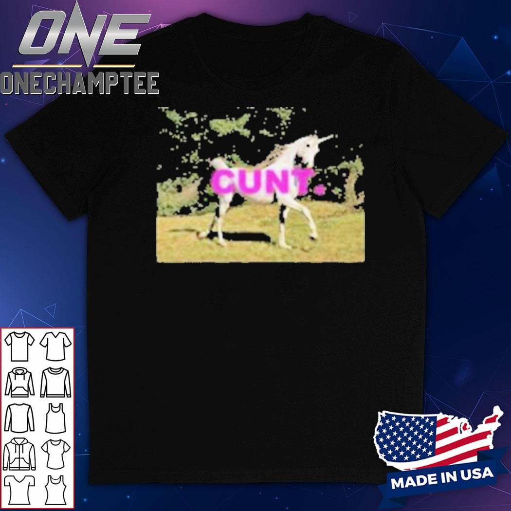 Unicunt Unicorn Cunt Meme T-Shirt