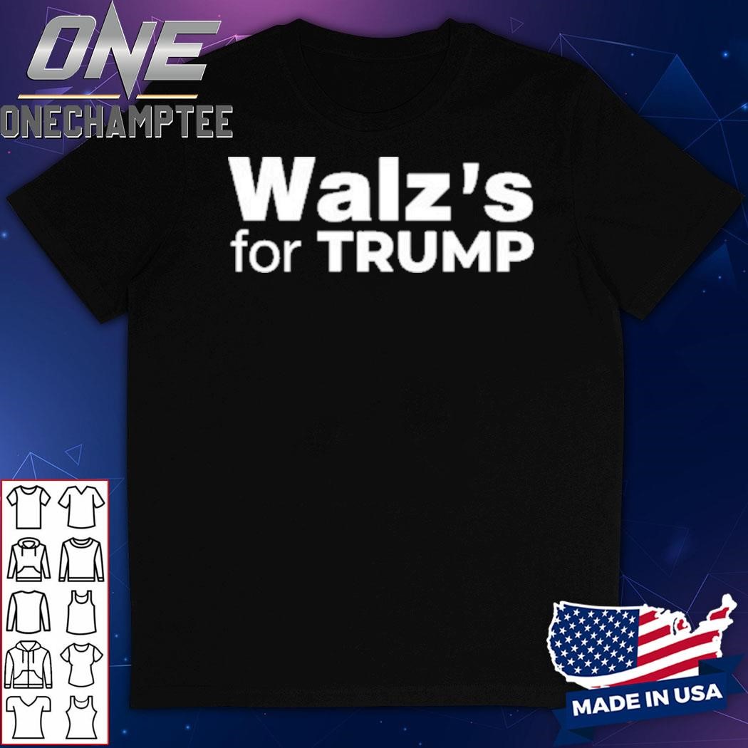 Walz’s For Trump Shirt