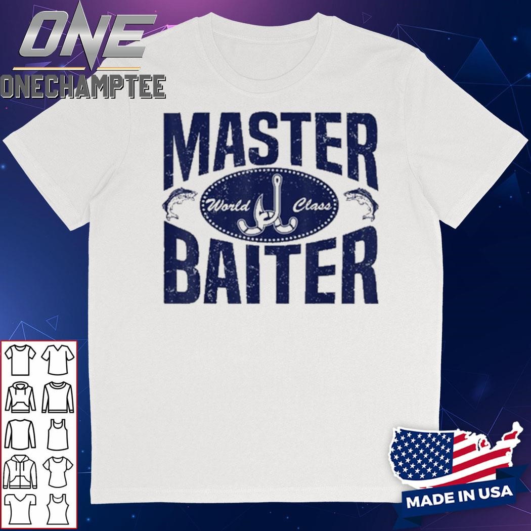 World Class Master Baiter Fishing Bait T-Shirt