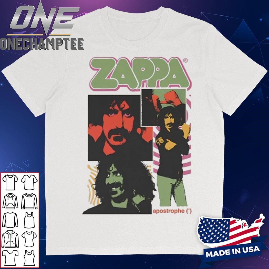 Zappa Apostrophe Collage Shirt