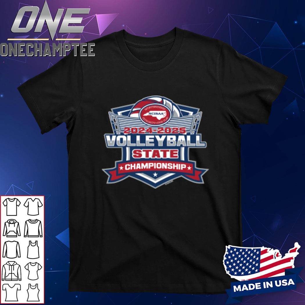 2024-2025 (NCISAA) Volleyball State Championship Shirt