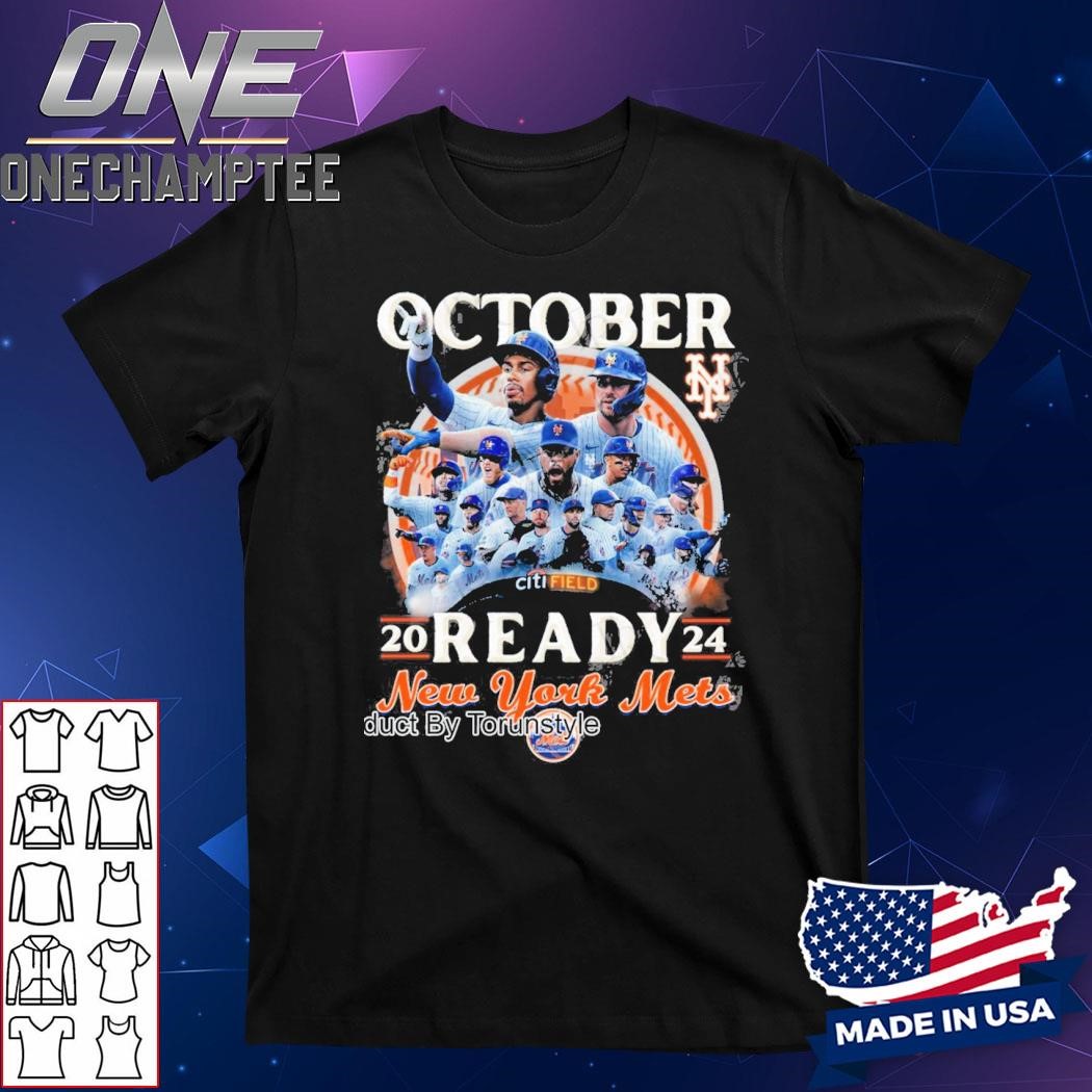 2024 October Ready New York Mets T-Shirt