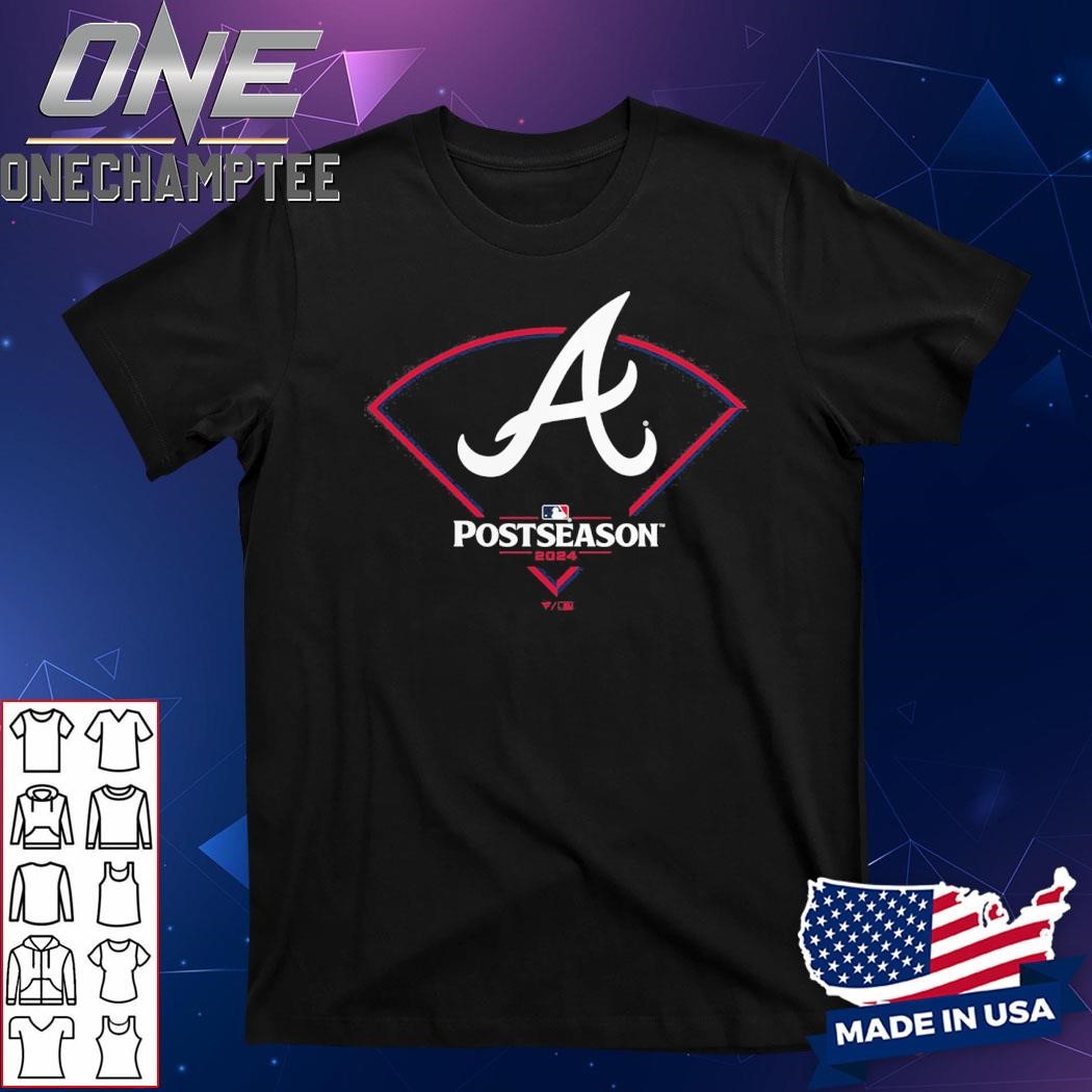 Atlanta Braves 2024 MLB Postseason Around The Horn T-Shirt