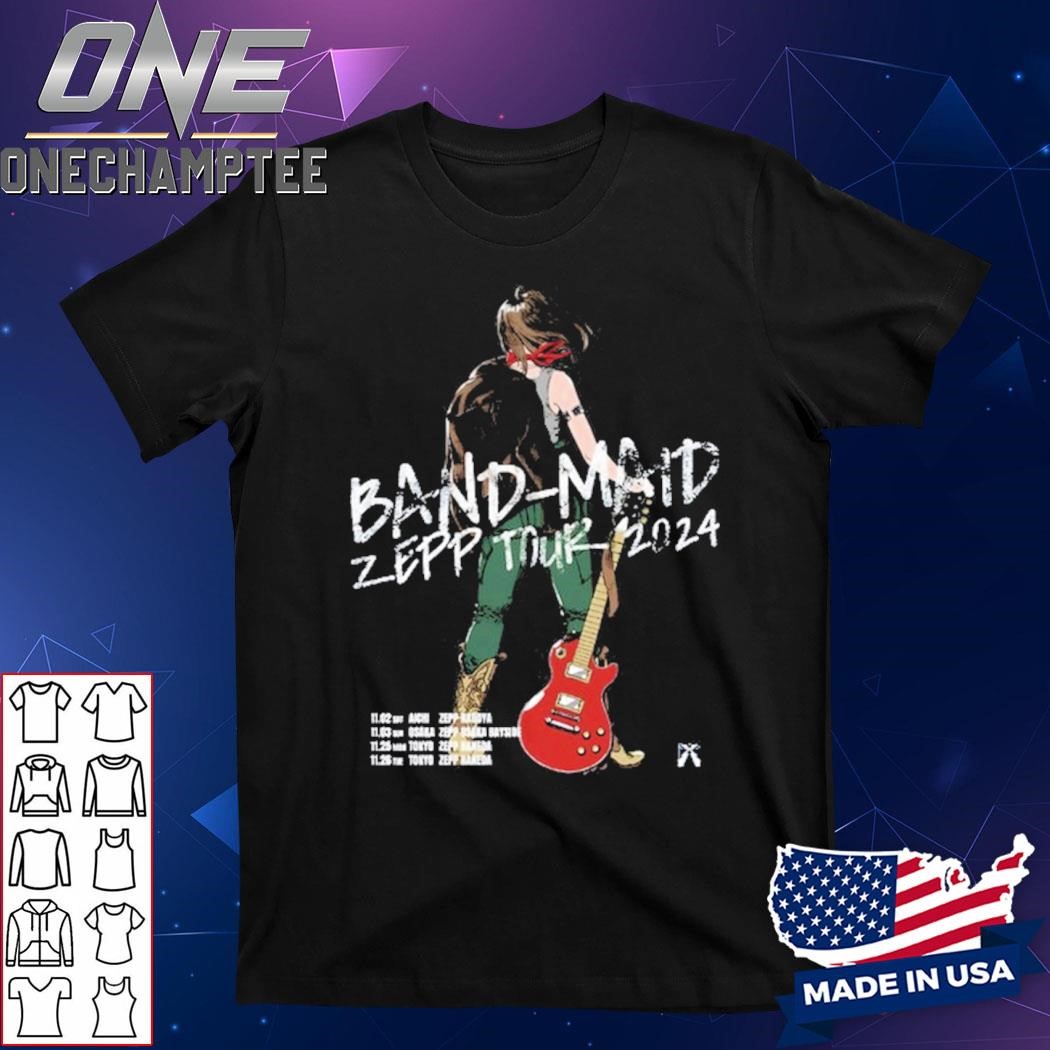 Band Maid Zepp Tour 2024-T Shirt