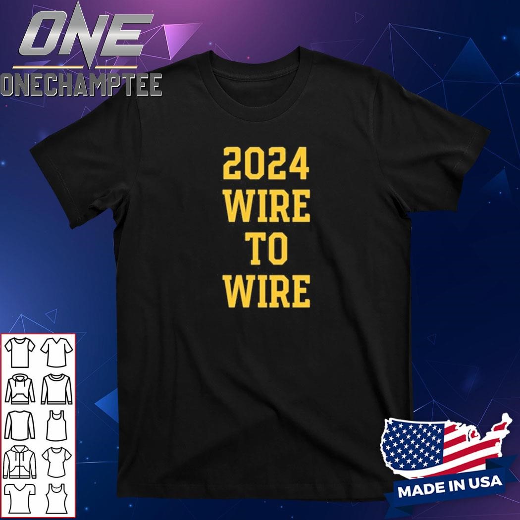 Brice Turang Wearing 2024 Wire To Wire Shirt