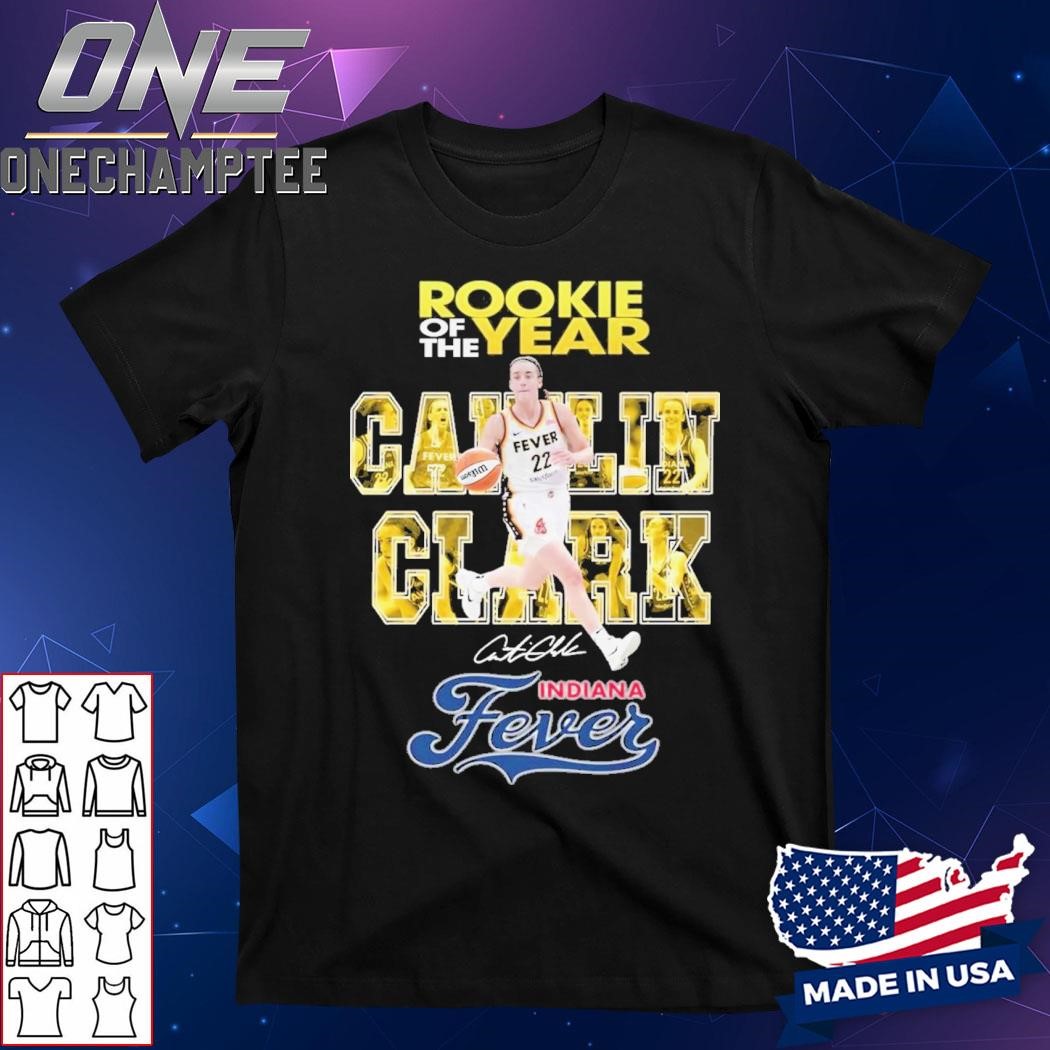 Caitlin Clark Indiana Fever Rookie Of The Years 2024 T-Shirt