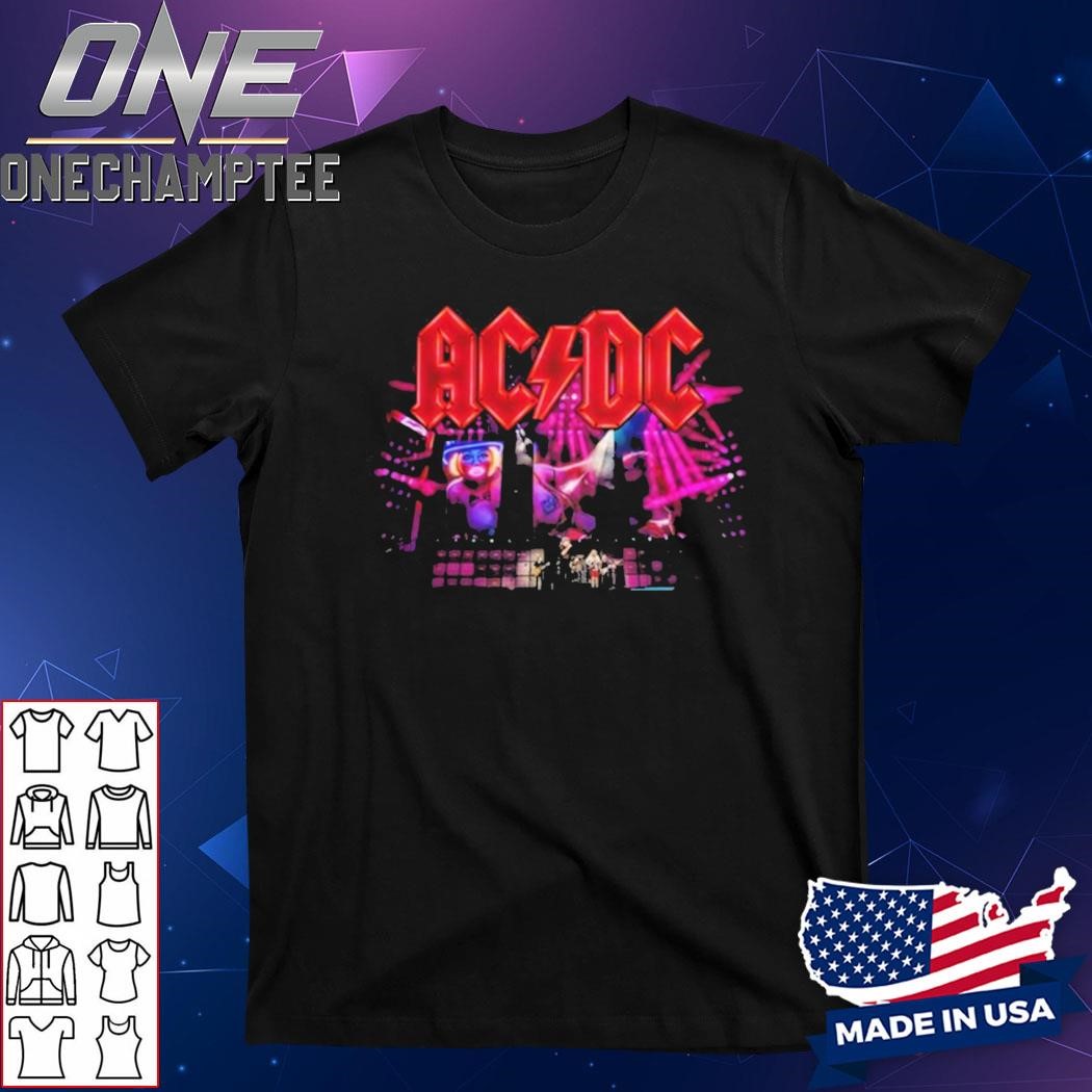 Design ACDC Rosie Live In Europe T-Shirt