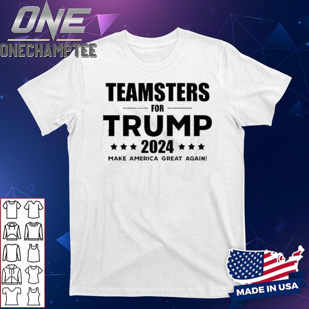 Design Aaron Rupar Teamsters For Trump 2024 Shirt