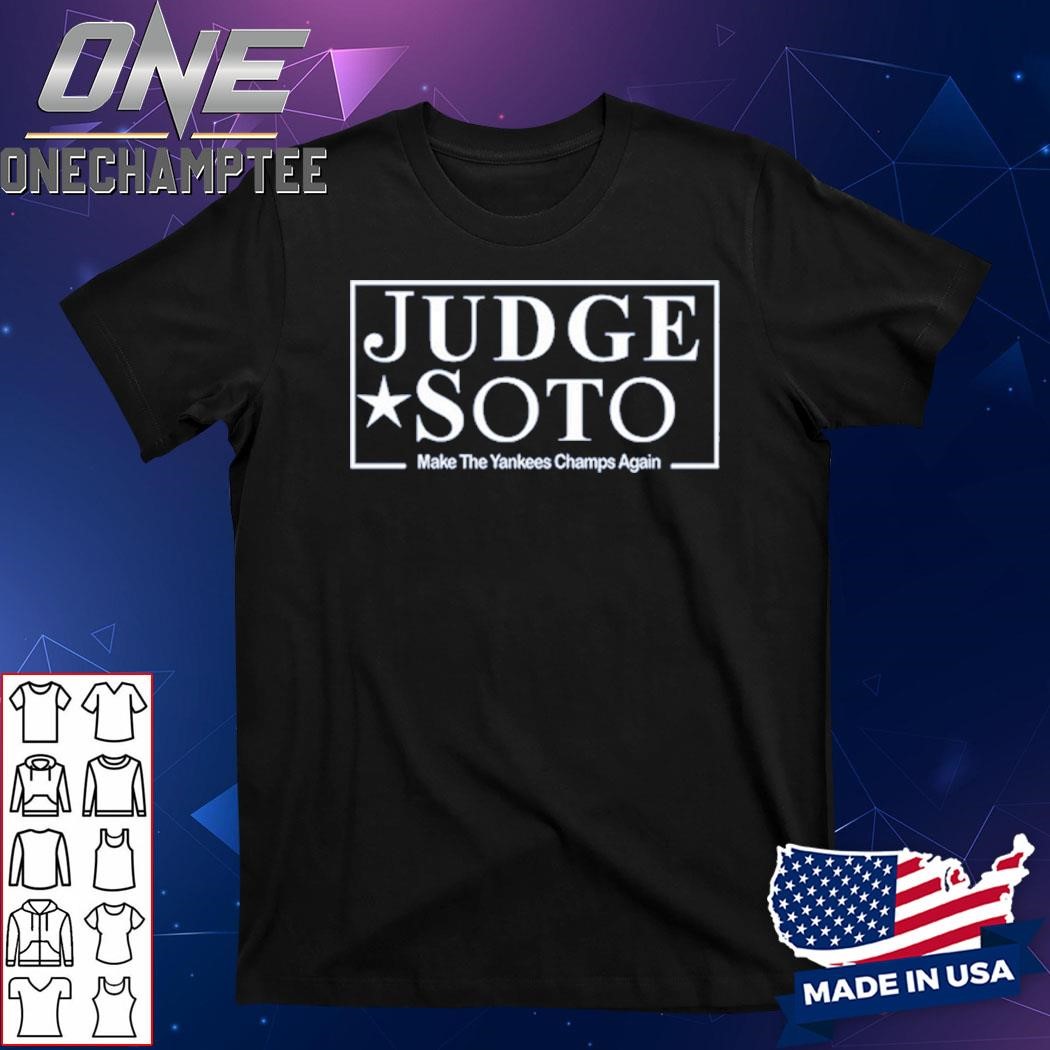 Design Judge Soto Shirt