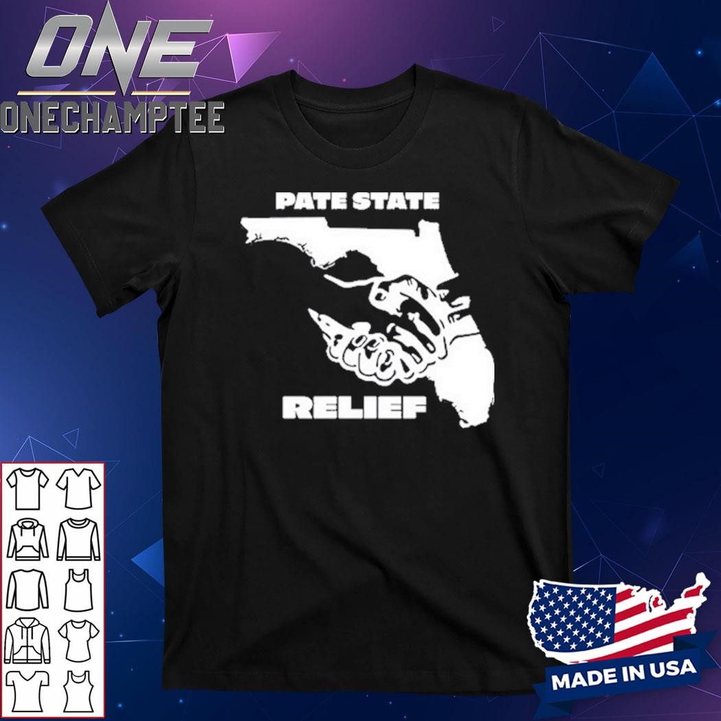 Design Pate State Material Florida Relief Shirt