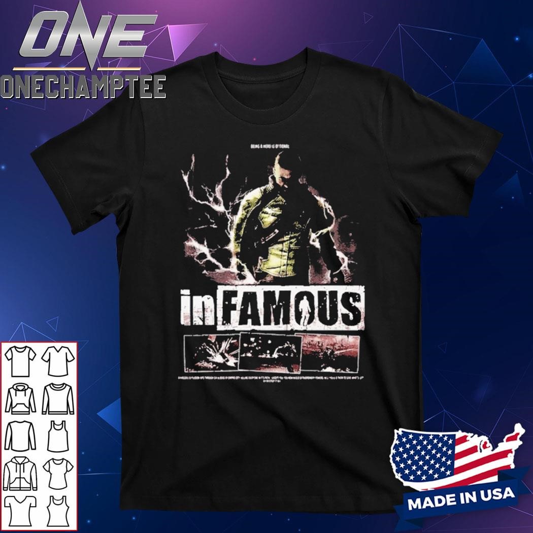 Design Prestige inFamous T-shirt