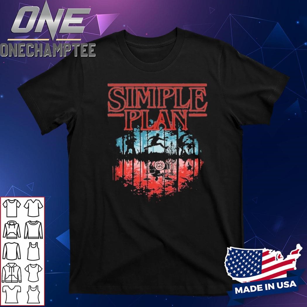 Design Simple Plan Halloween 2024 Shirt