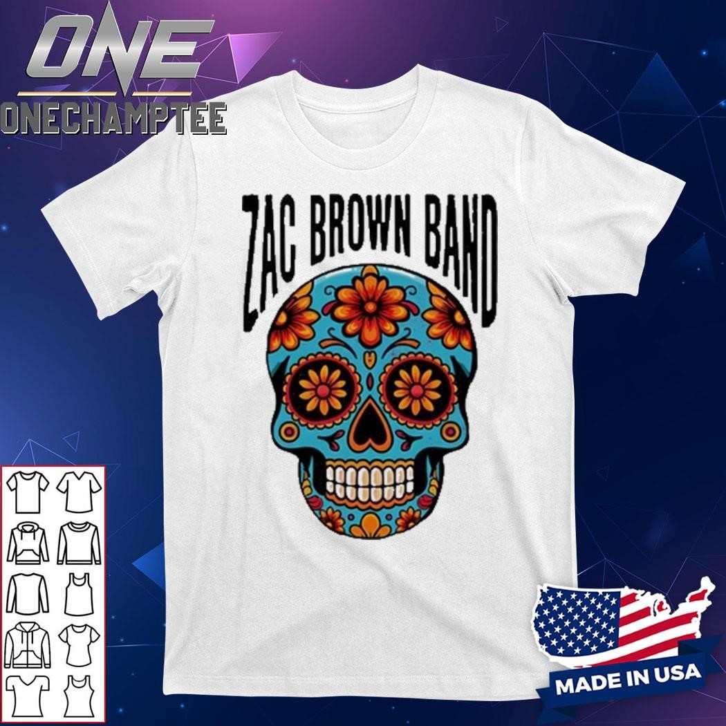 Design Zac Brown Band Skull T-Shirt