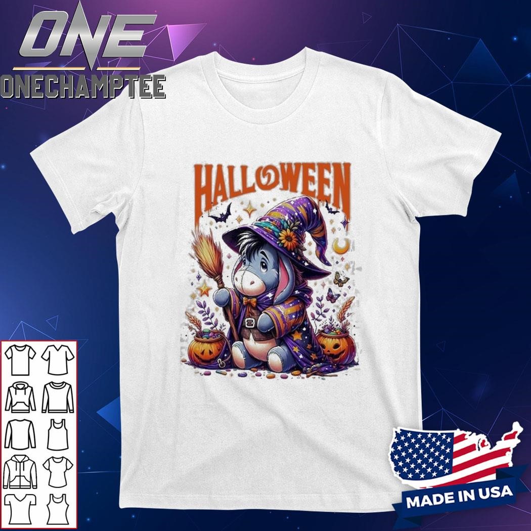 Eeyore In Winnie The Pooh Cartoon 2024 Halloween T-Shirt