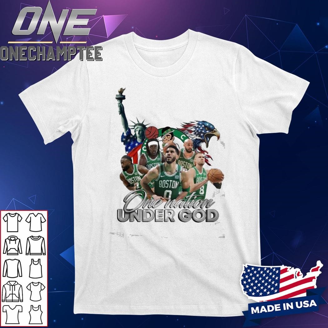 Boston Celtics One Nation Under God Unisex T-Shirt