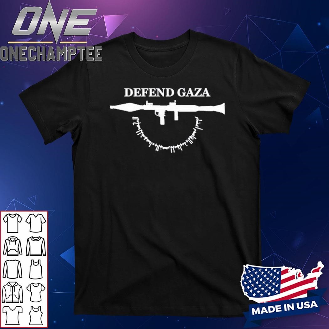 Haters Cafe Defend Gaza Shirt