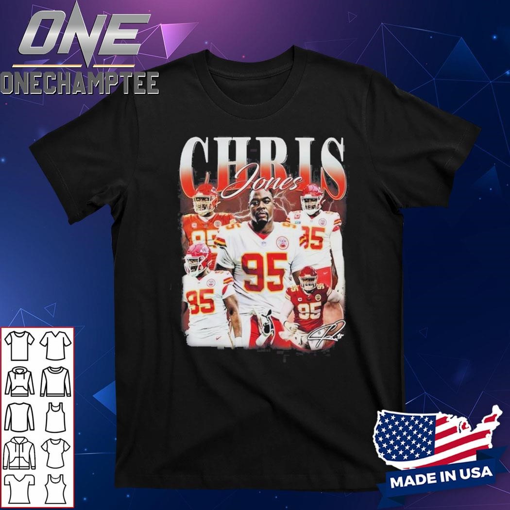 Kansas City Chiefs Defensive Tackle Chris Jones T-Shirt