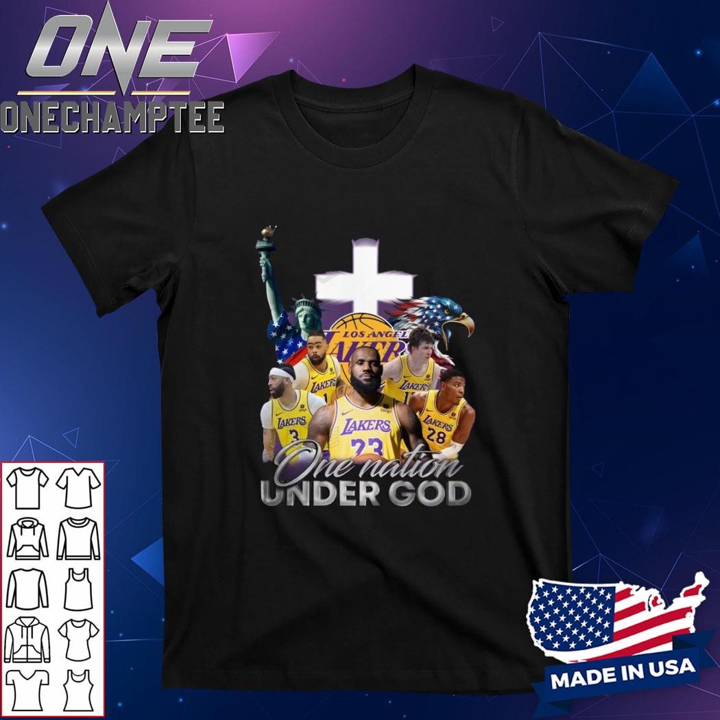 Los Angeles Lakers One Nation Under God Unisex T-Shirt