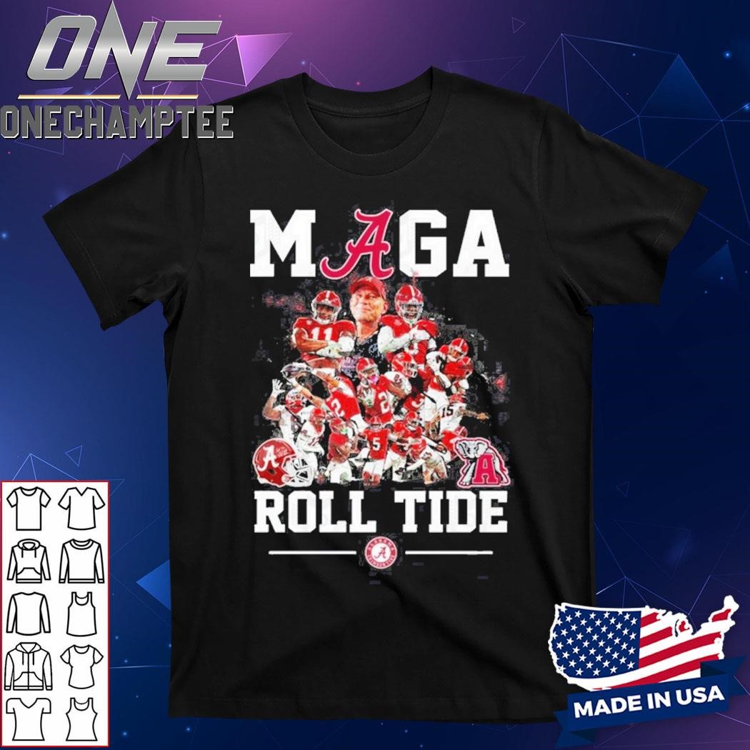 Maga Roll Tide – Alabama Crimson Tide Unisex T-Shirt