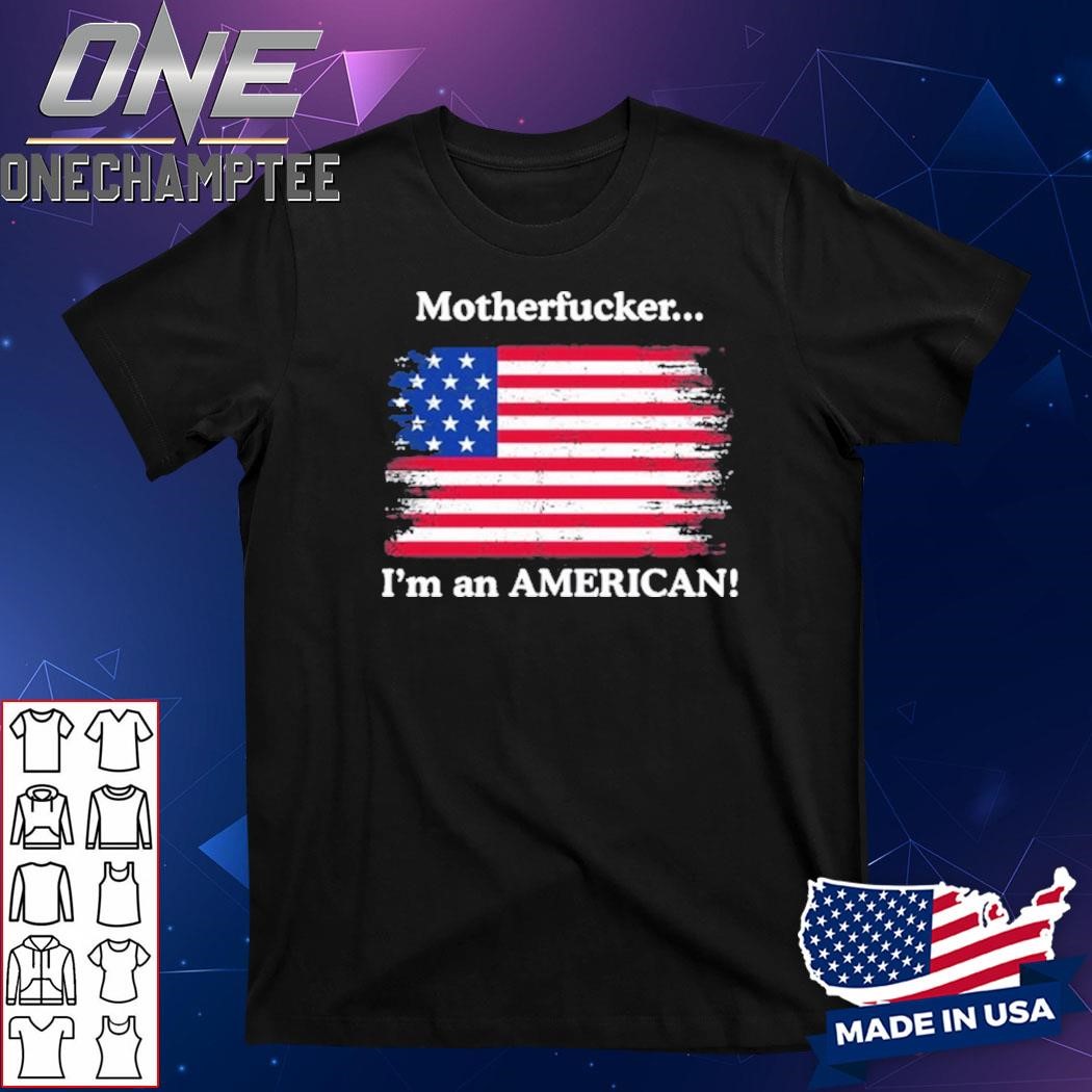 Matt Taibbi Motherfcker I'm An American Shirt