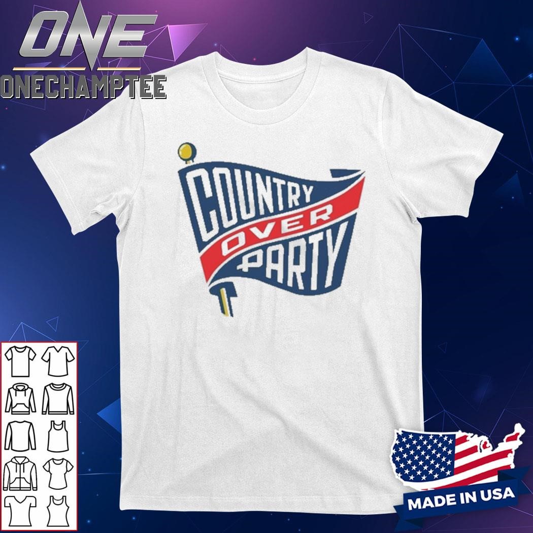 Matthew Dowd Country Over Party Shirt