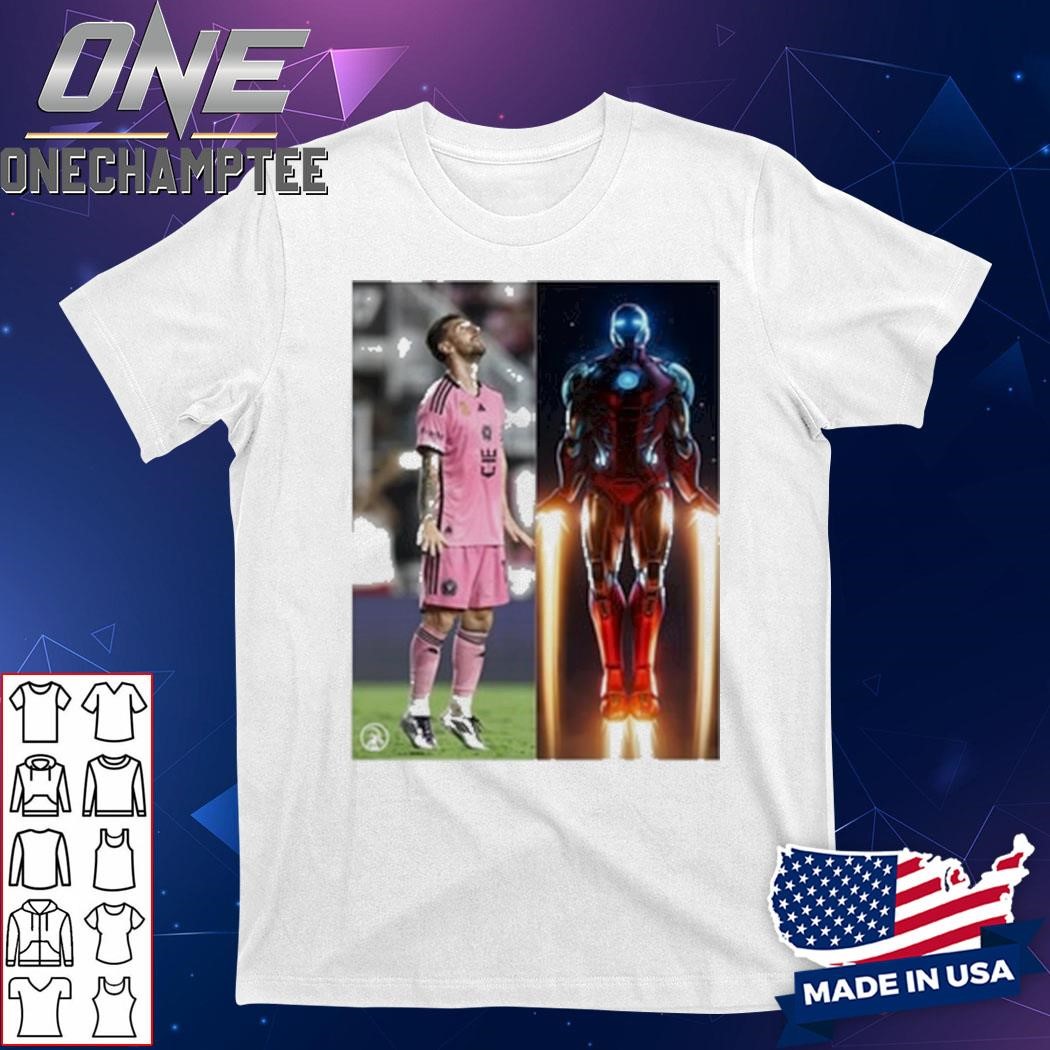 Messi Pose Star Iron Man Shirt