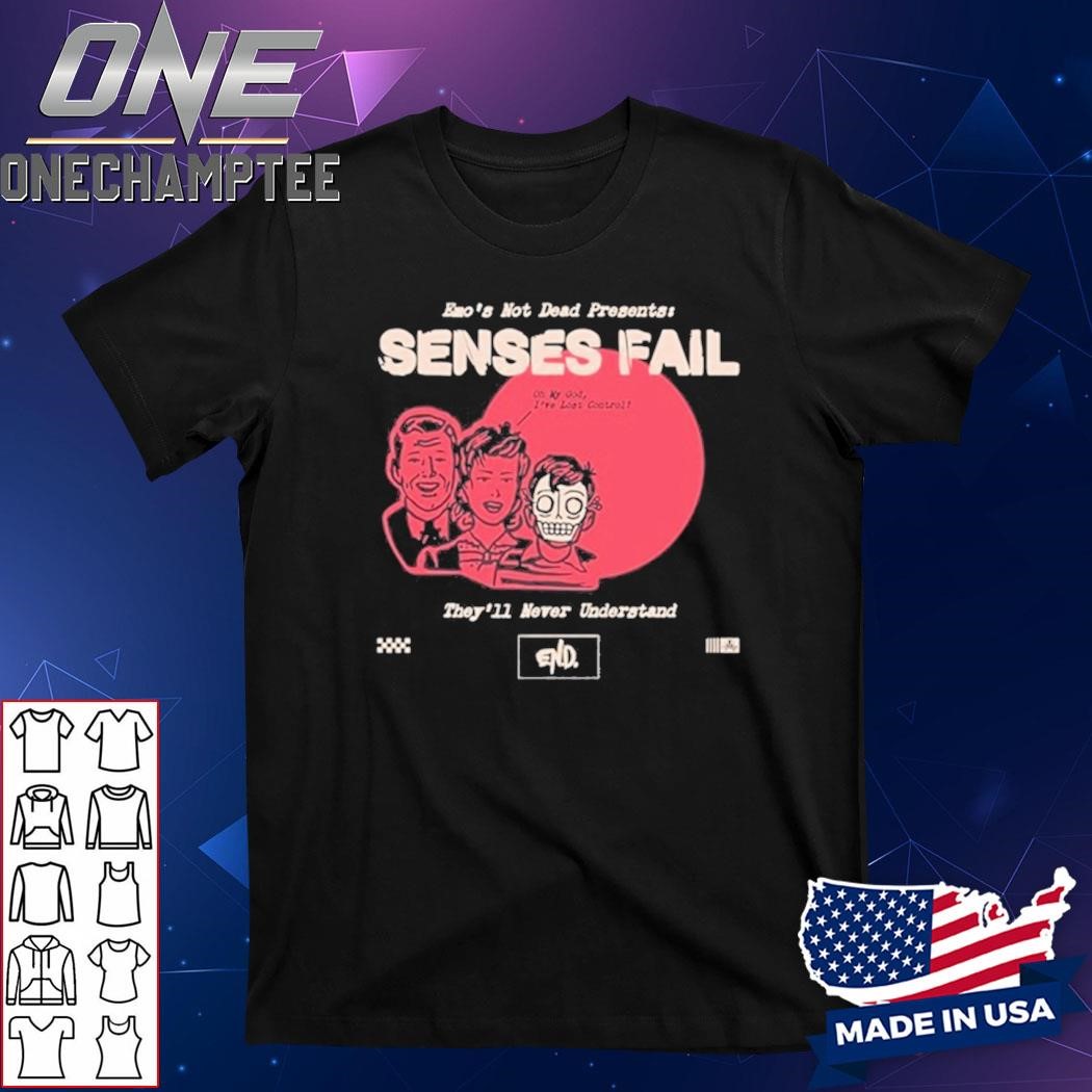 New Senses Fail Happy Family T-Shirt