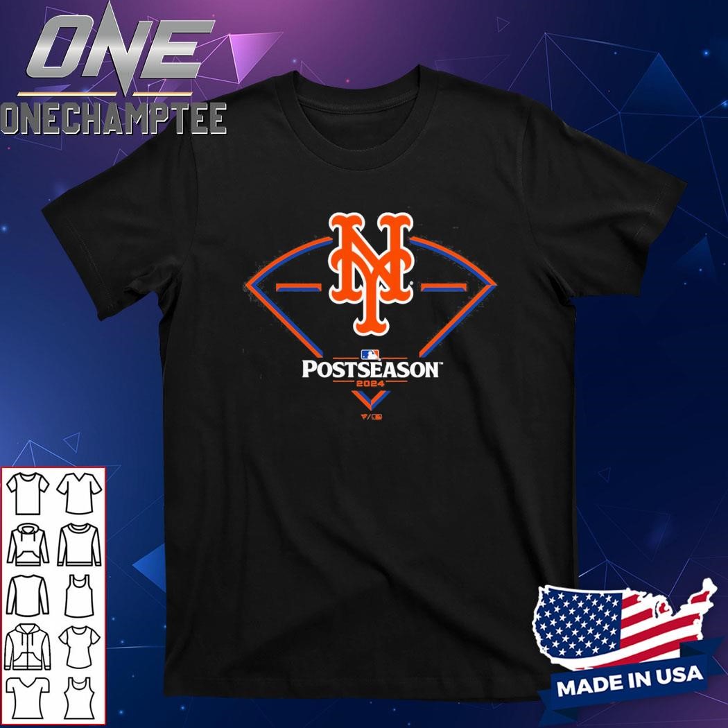 New York Mets 2024 MLB Postseason Around The Horn T-Shirt