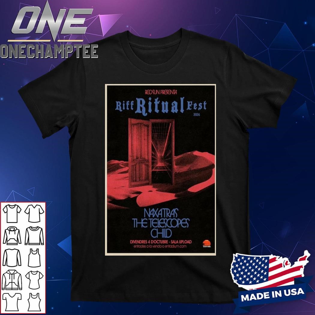 Riff Ritual Fest Sala Upload Barcelona Spain Oct 4 2024 Poster Shirt