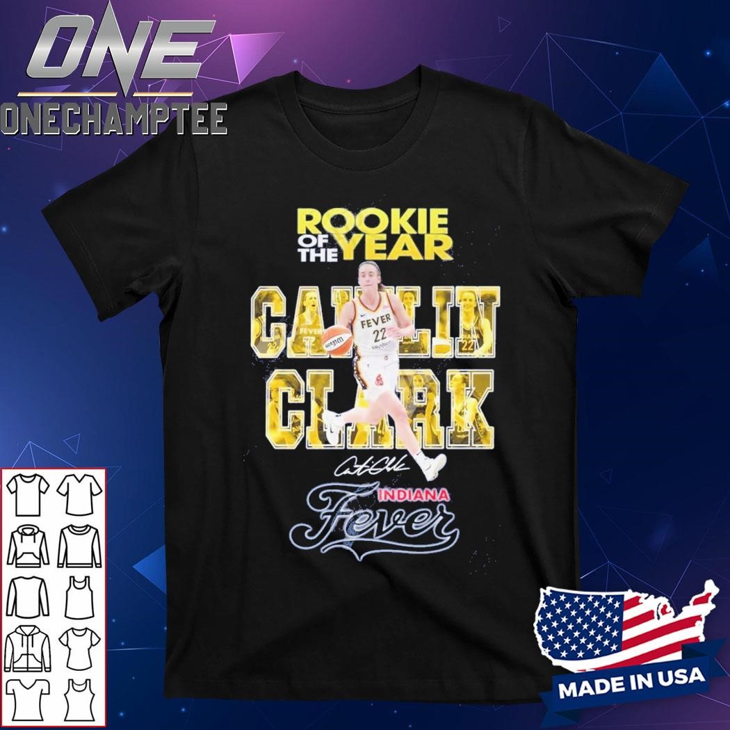 Rookie Of The Year Caitlin Clark Indiana Fever T-Shirt