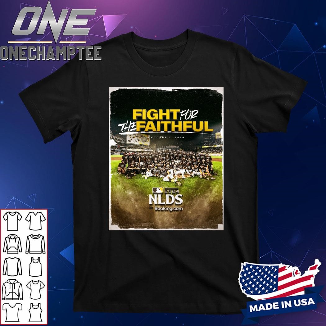 San Diego Padres Fight For The Faithful Team Photo NLCS MLB On October 2 2024 Shirt