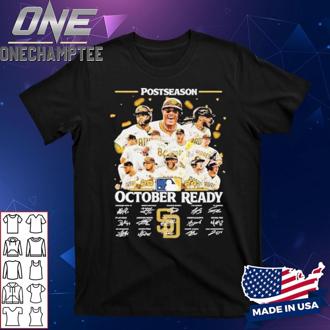 San Diego Padres Postseason October Ready 2024 T-Shirt