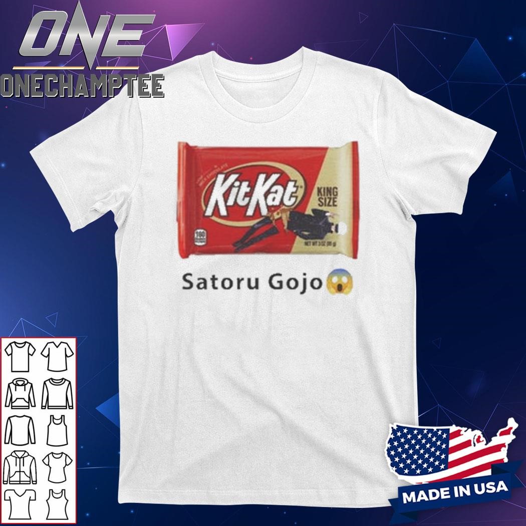 Satoru Gojo Kit Kat King Size Shirt