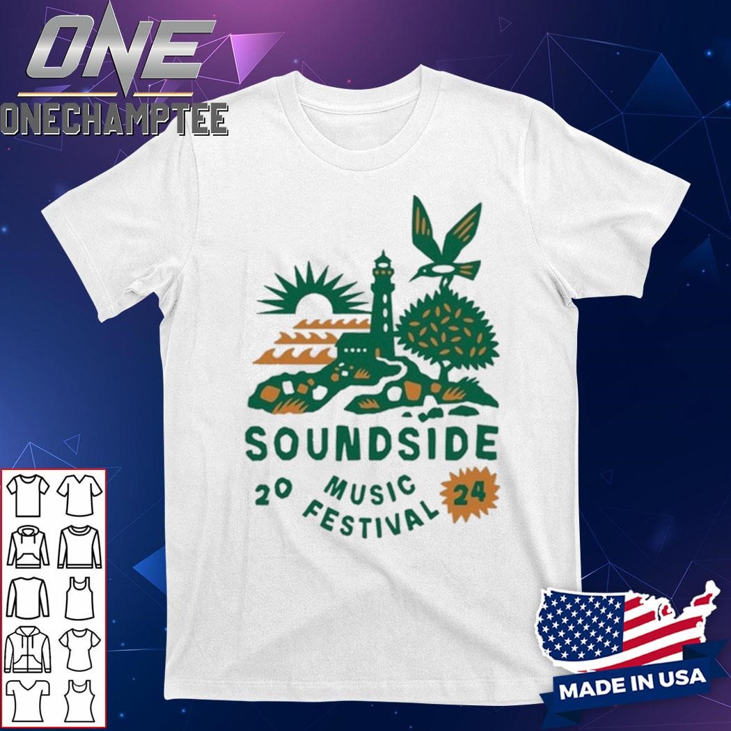 Soundside Music Festival Lighthouse Lineup Shirt