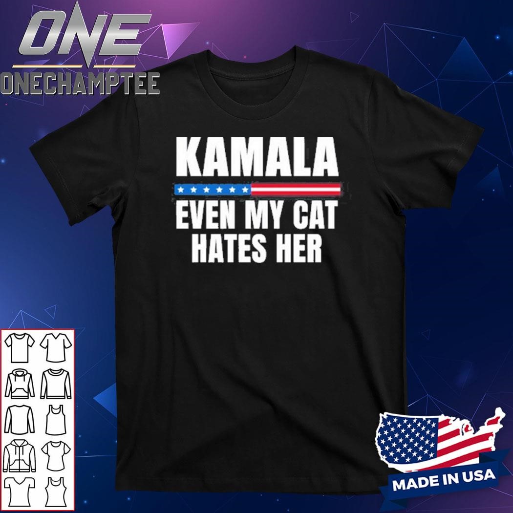 Susan Espo Kamala Even My Cat Hates Her Shirt