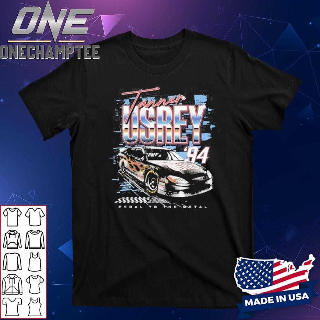 Tanner Usrey Racecar Pedal To The Metal T-Shirt