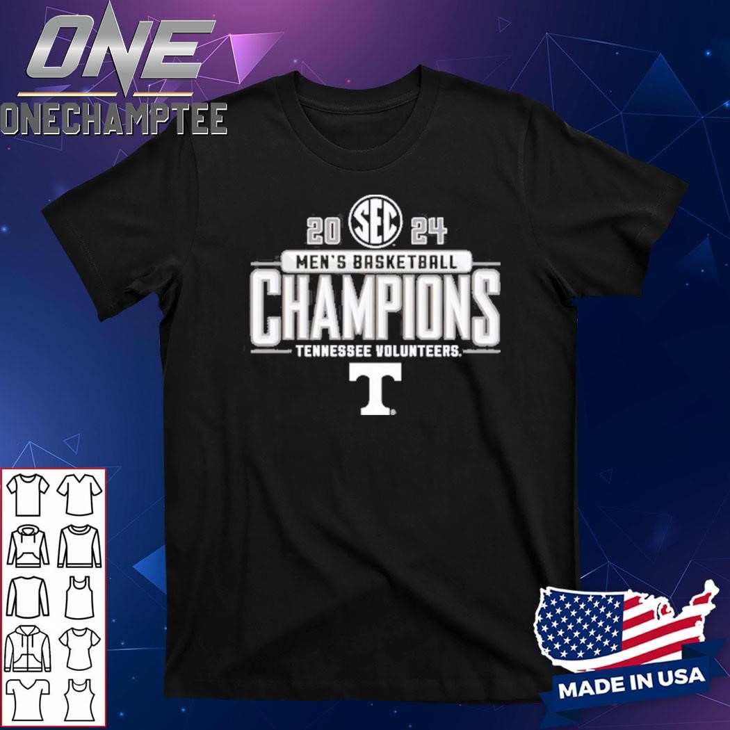 Tennessee Men's Basketball Champions 2024 Shirt