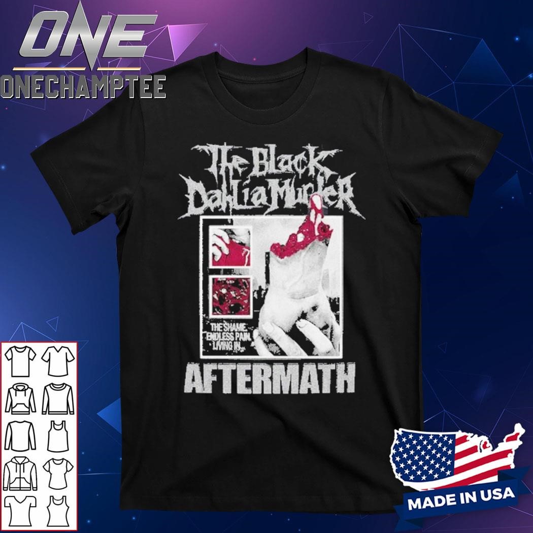 The Black Dahlia Murder Aftermath Black Shirt