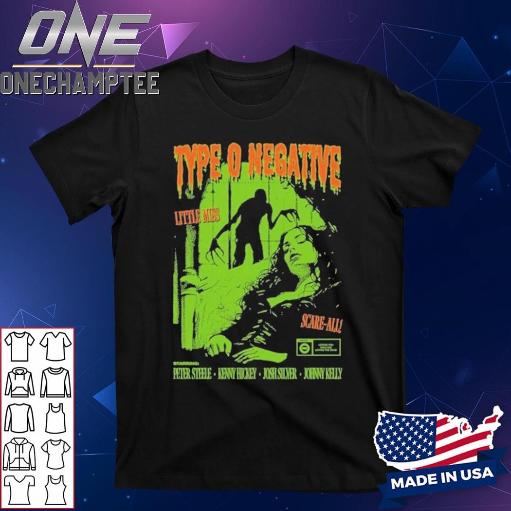 Type O Negative Scare All Horror Film Shirt