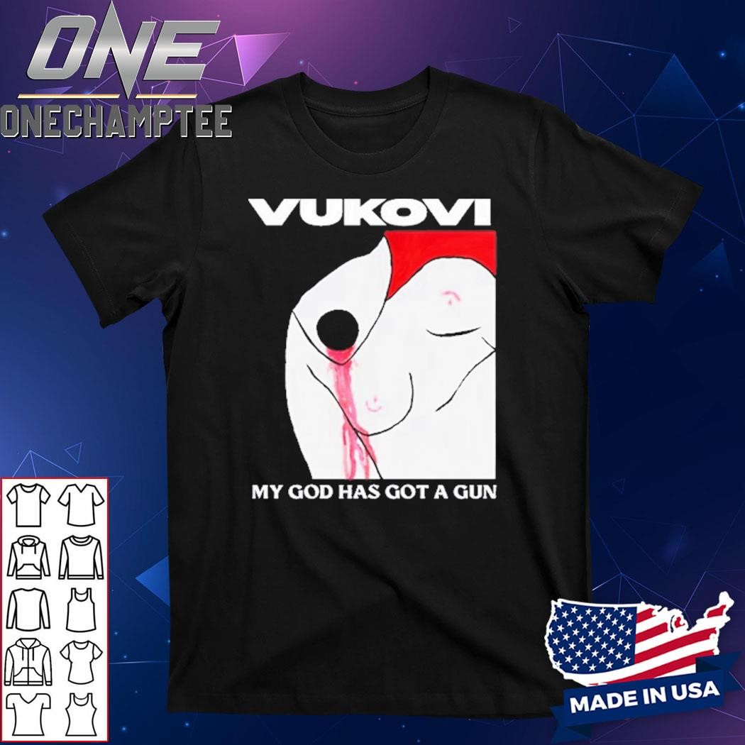 Vukovi My God Has Got A Gun New Album Shirt