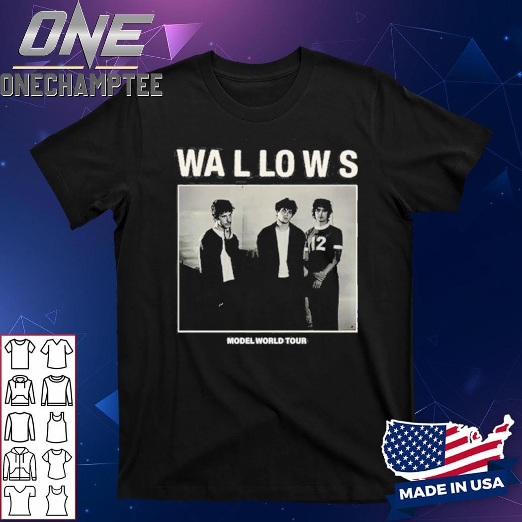 Wallows Model Tour Black 2024 Shirt