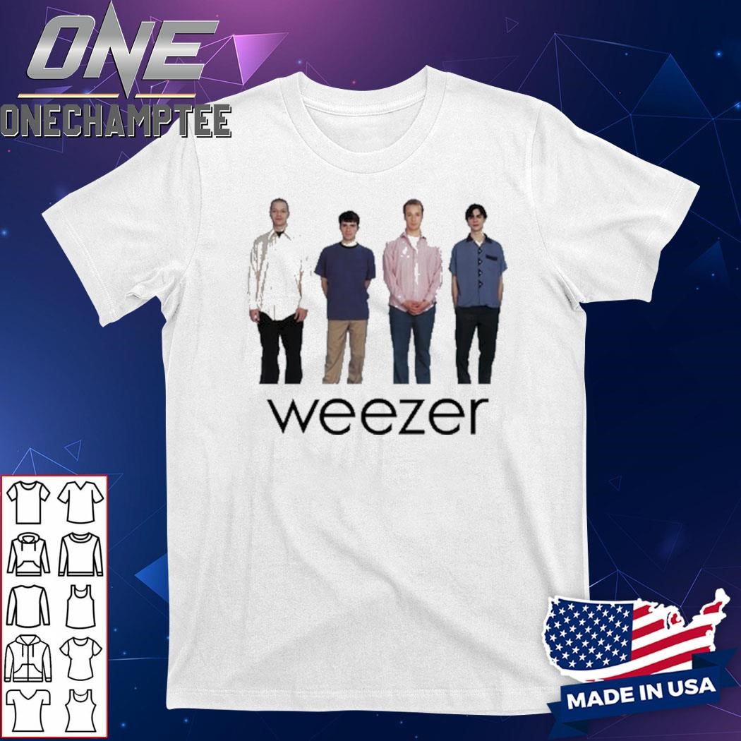 Weezer Blue Album Cover Shirt