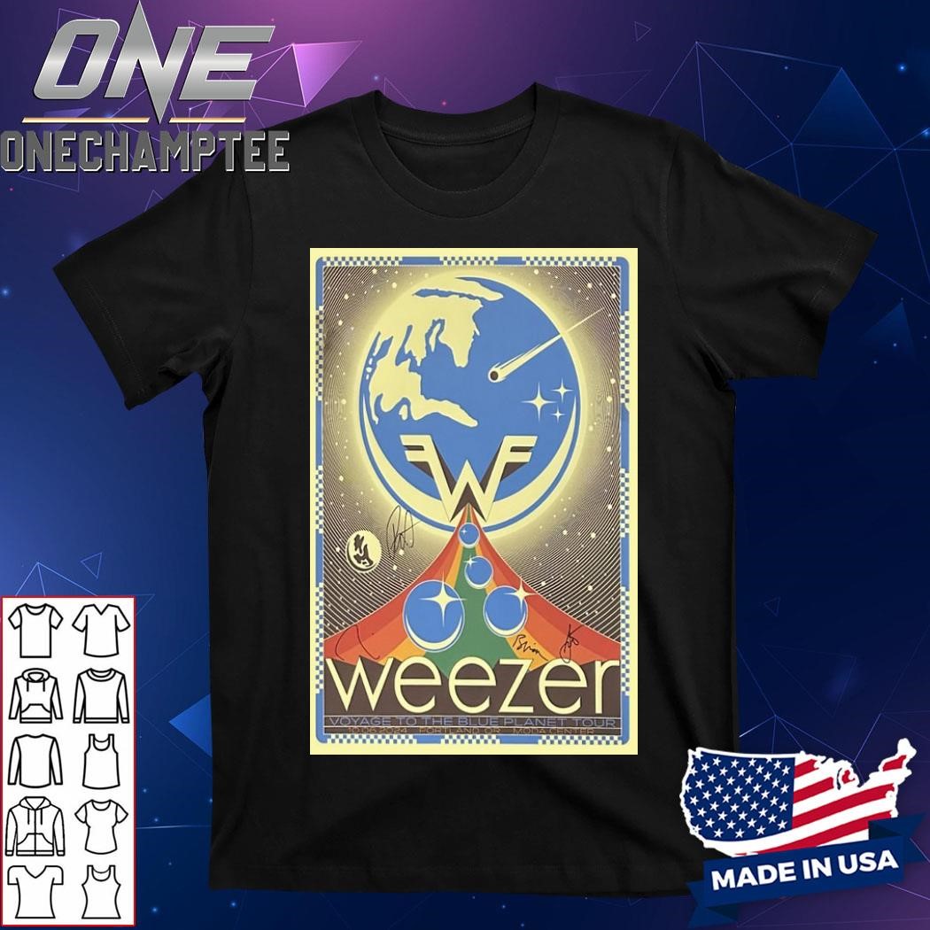 Weezer Concert Moda Center, Portland, OR Oct 06, 2024 Poster Shirt