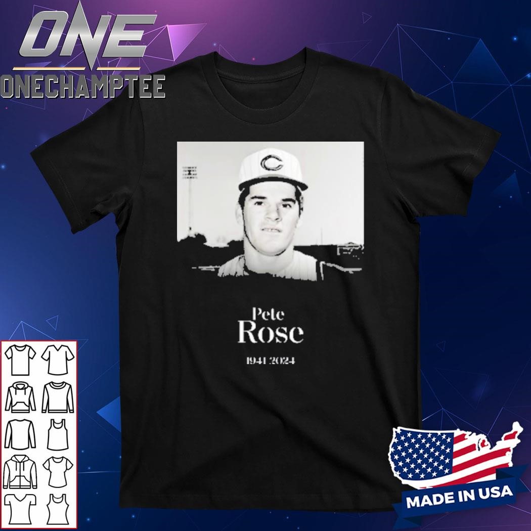 Pete Rose 1941-2024 T-shirt