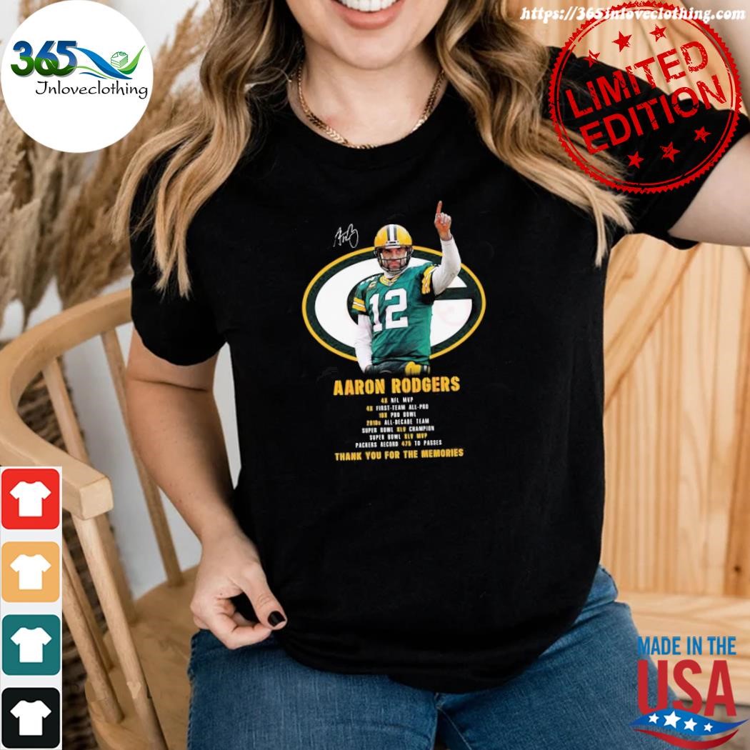 womens aaron rodgers shirt