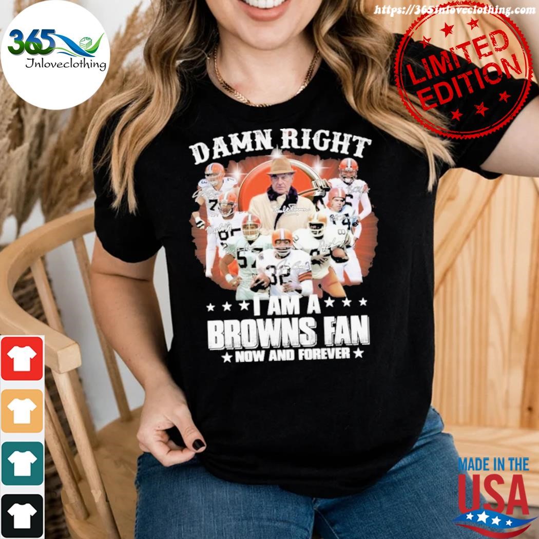 browns fan t shirt