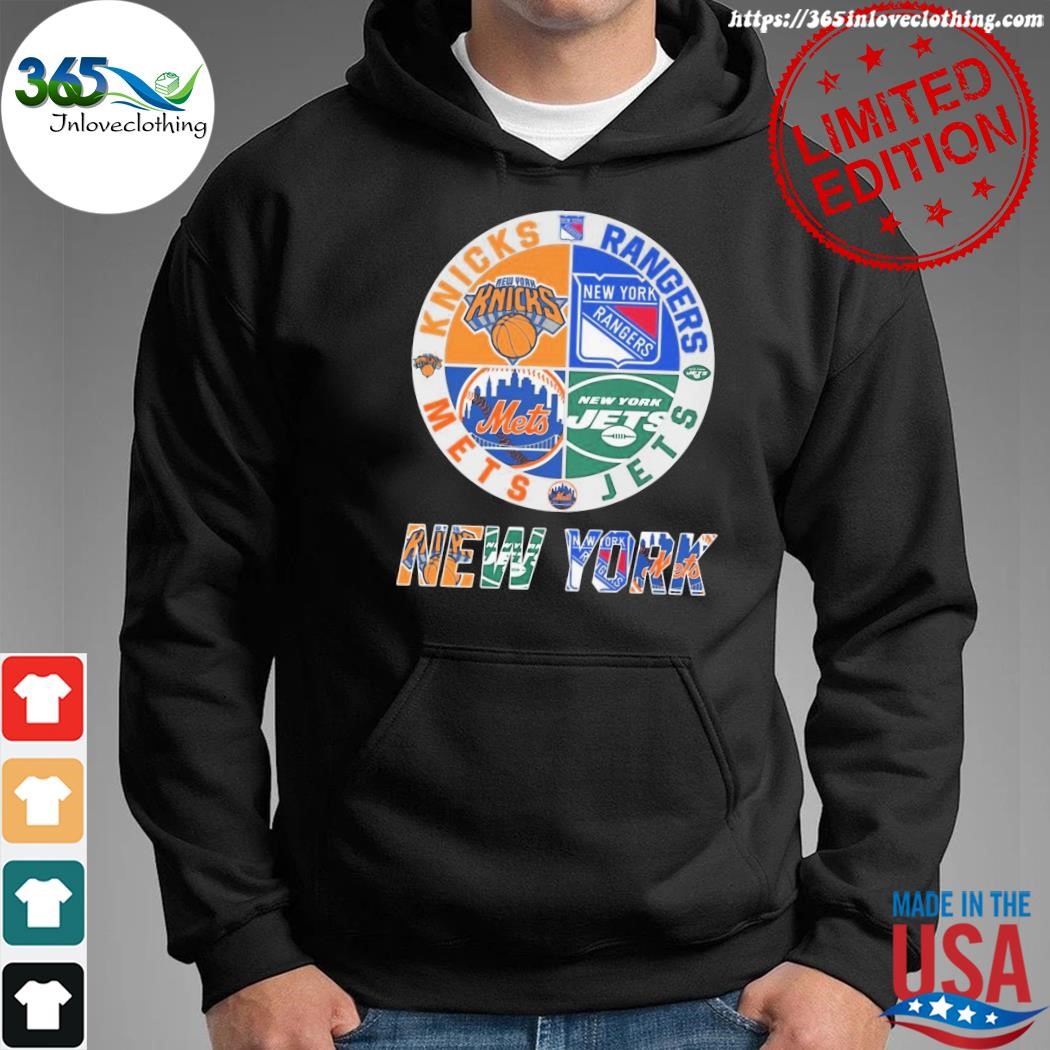 New York Jets Mets Rangers sport teams logo shirt, hoodie, sweater