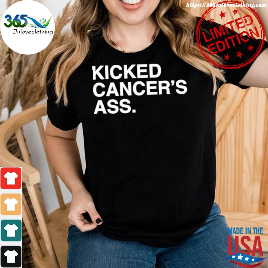 Official Liam hendriks wearing kicked cancer's ass t-shirt, hoodie,  sweater, long sleeve and tank top